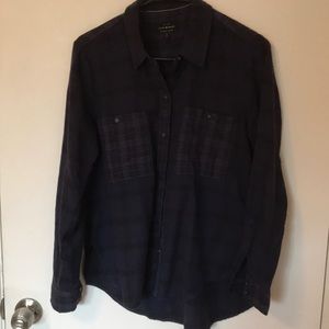 Navy Flannel